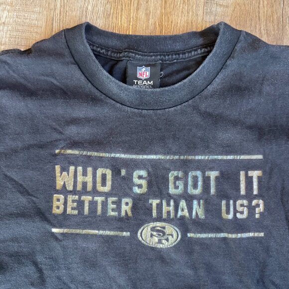 Vintage San Francisco 49ers T Shirt Large - Picture 2 of 4